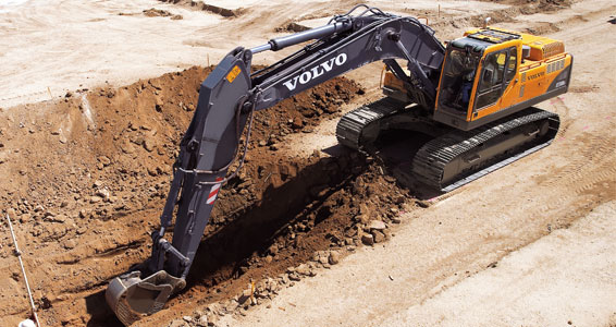 Excavator Rental - Full-Size - Volvo EC330
