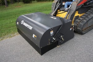 72" Hopper Broom Attachments - Sweepster