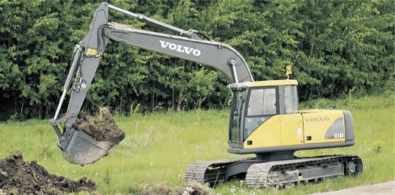 Excavator Rental - Full-Size - Volvo EC160