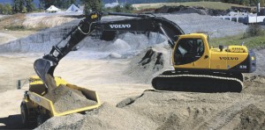 Excavator Rental - Full-Size - Volvo EC210