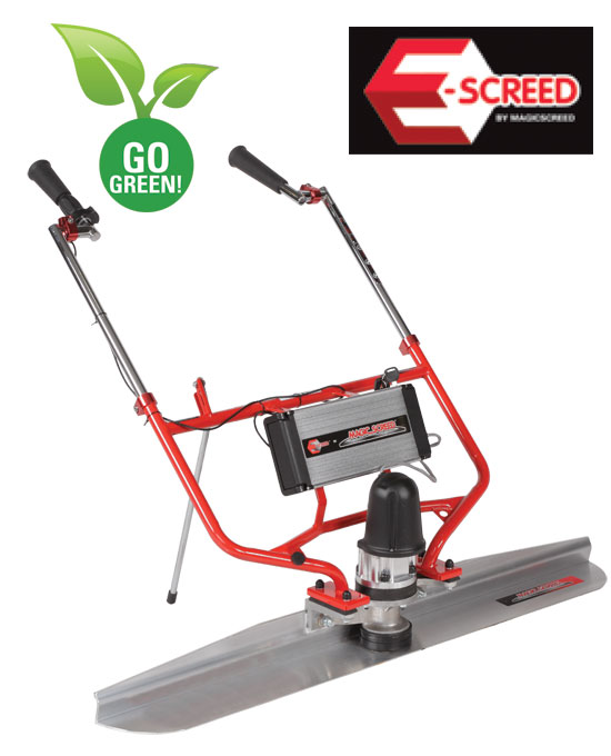 Concrete Power Screed - Electric - Allen Concrete Equipment HED1010
