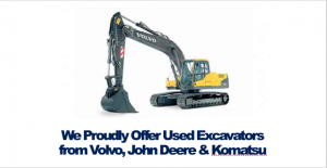 Buy Used Excavators Volvo John Deere Komatsu Rochester NY Ithaca NY New York