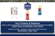 Top 3 DOW Foams and Sealant for Walls in Rochester NY
