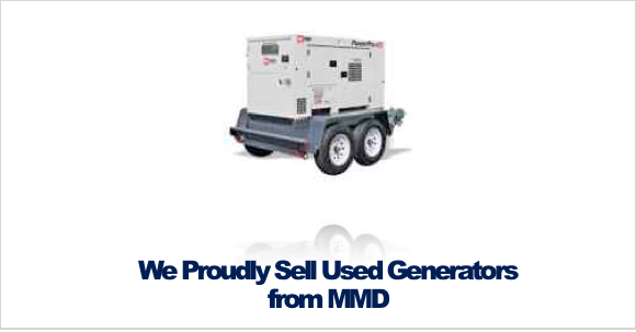 Used Generators in Rochester NY and Ithaca NY from MMD