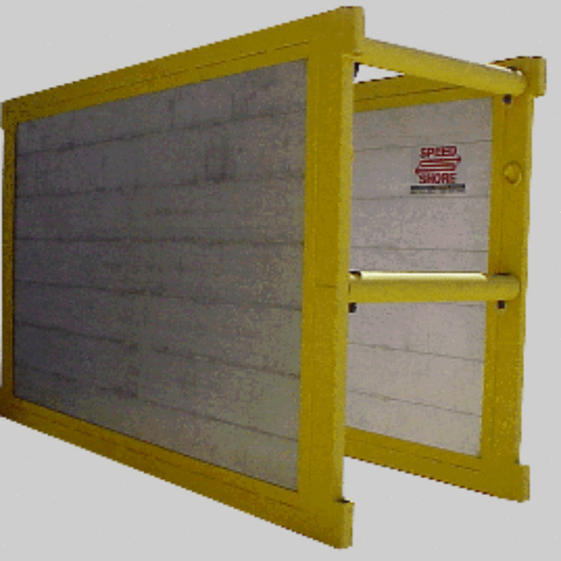Steel Framed Aluminum Panel Shield Trench Rental - 4 Feet by 10 Feet - Speed Shore - APS-SF-0410