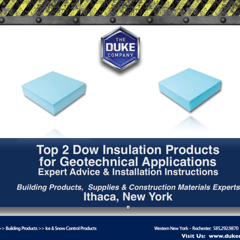 Top 2 Dow Insulation Products for Geotechnical Applications Installation Instructions in Ithaca NY