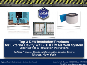 Top 3 Dow Insulation Products for Exterior Cavity Walls