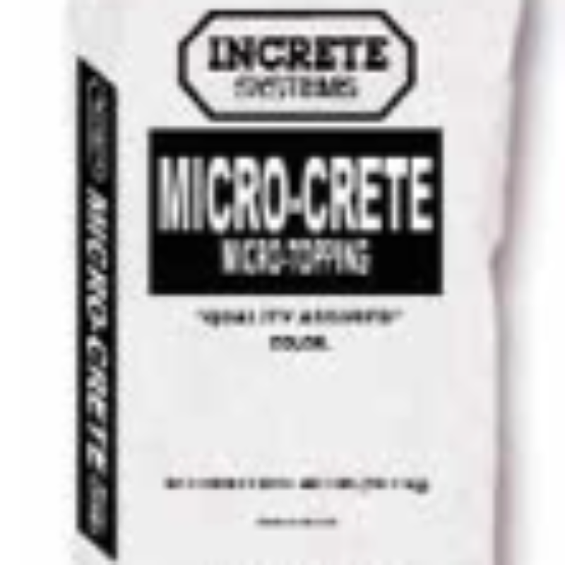 Micro-Crete Micro-Topping by Increte Systems
