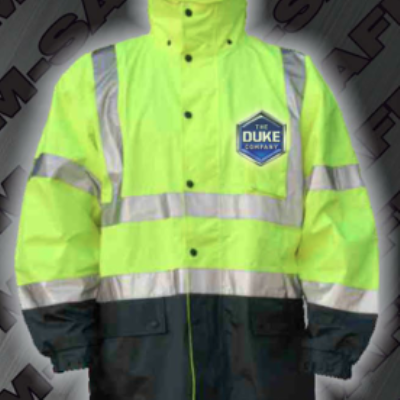 Safety Rain Jackets - ANSI 107-2010 Class 3 Rain Jacket