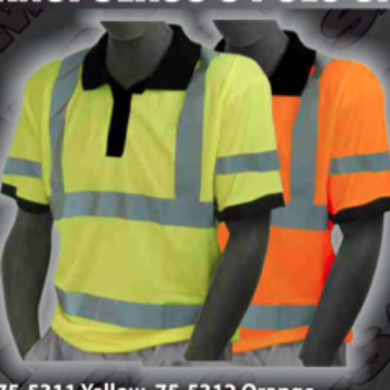 Safety Shirts - ANSI Class 3 Polo Shirt