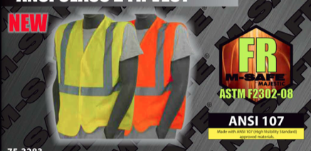 Safety Vests - ANSI Class 2 FR Fire Retardant Vest
