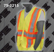 Safety Vests - ANSI Class 2 Vest - Cold Weather - 2 Inch Reflective Material