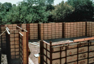 Picture of Steel-Ply Concrete Forms for Rent by Symons