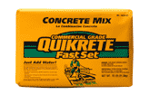 Quickrete FastSet Concrete