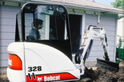 Picture of Grading Blade Attachment Rental for Bobcat Compact Excavators