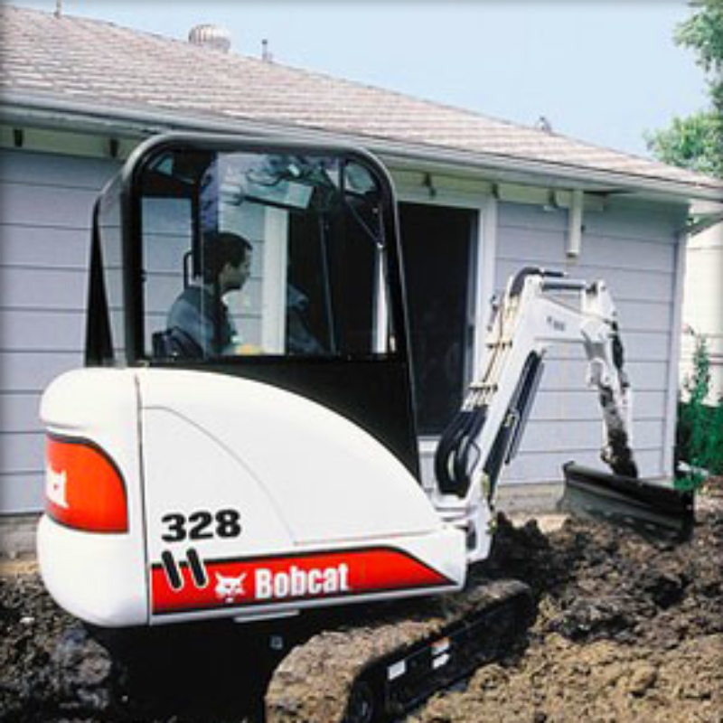 Rent a Bobcat Compact Excavator in Rochester NY, Ithaca NY and Western New York