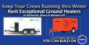 Picture of Rent Ground Heater in Rochester NY, Ithaca NY & Western NY