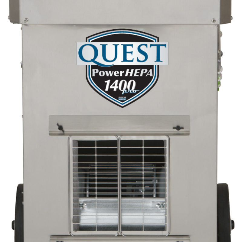 Air Scrubber Rental Equipment - Quest PowerHEPA 1400 Pro