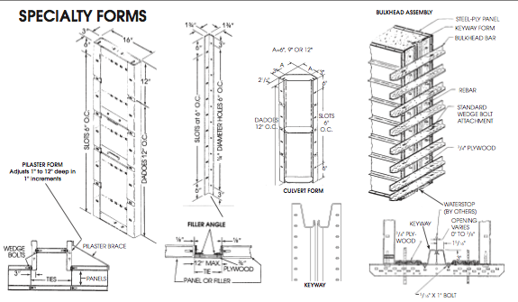 Picture of Specialty Concrete Forms - Symons Steel-Ply