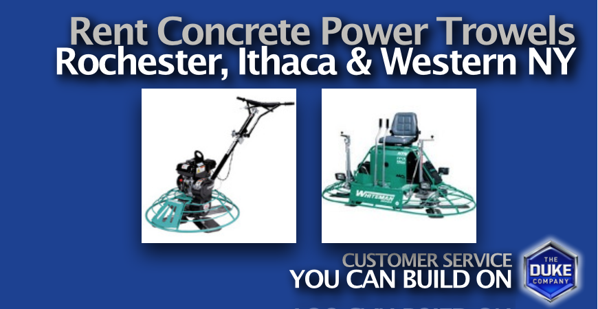 Picture of Rent Concrete Power Trowels in Rochester and Ithaca NY