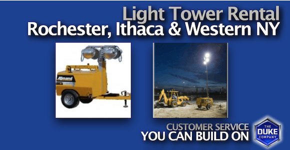 Light Tower Rental in Rochester NY and Ithaca NY
