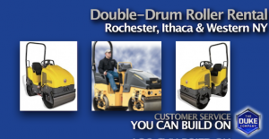 Rent Double Drum Rollers in Rochester, Ithaca and Western NY