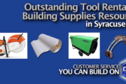 Tool Rental and Building Supplies in Syracuse NY