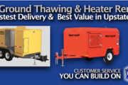 Ground Thawing and Ground Heater Rental in Upstate NY