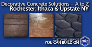 Decorative Concrete Solutions in Upstate NY
