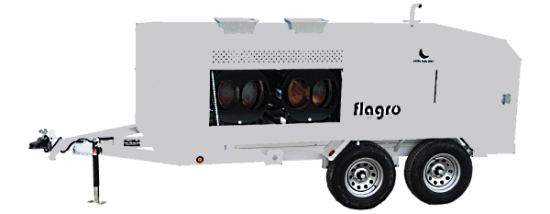 Tent Heater and Trailer Rental - Flagro FVO 1000TR