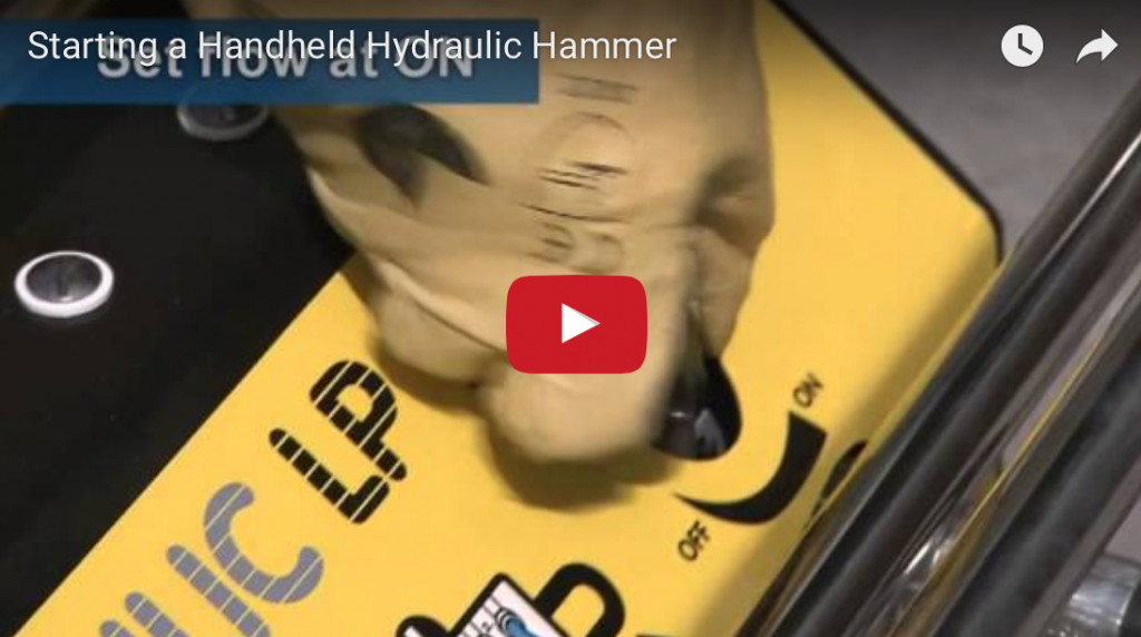 Video – How to Start a Handheld Hydraulic Hammer