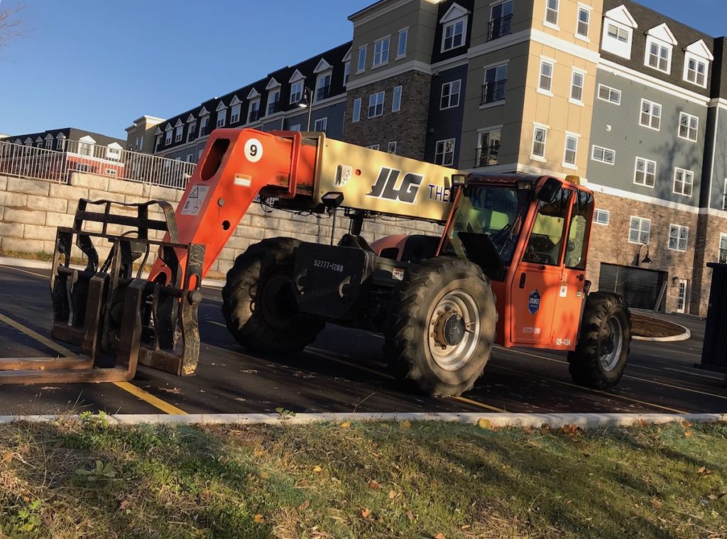 Picture of JLG Reach Forklift for Rent by The Duke Company in Rochester NY Ithaca NY and Dansville NY