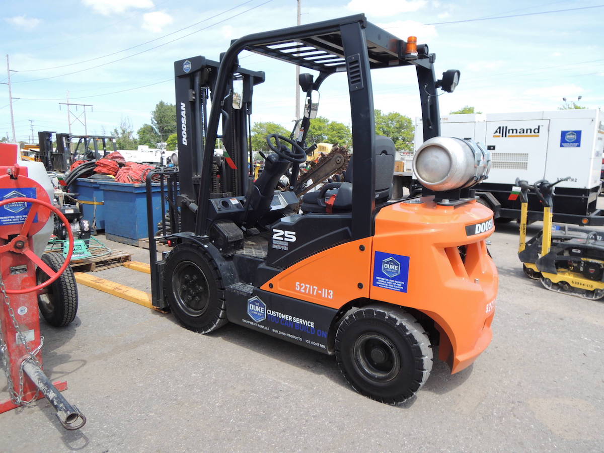 Warehouse Forklift Rental Rochester Ithaca Dansville Ny The Duke Company Equipment Rental Building Products Concrete Forms Ice Control Equipment Rental Tool Rental Rock Salt Roll Off Dumpster