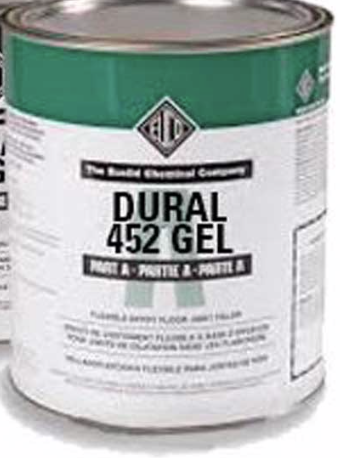 DURAL 452 GEL - ASTM C881 Compliant, Non-Sag, High Modulus Epoxy Adhesive by Euclid Chemical - The Duke Company